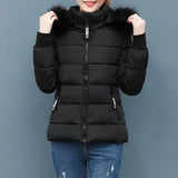 New Down Jacket Women's Parkas Classic Short Overcoat Warm Hooded AliExpress