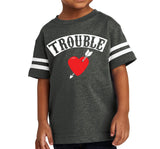 MOMMY & ME Trouble Maker & Trouble Shirts for Mom Baby and Kids