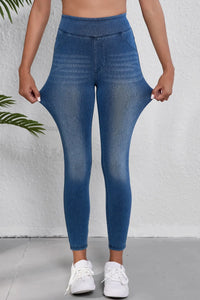 High Waist Skinny Jeans Trendsi