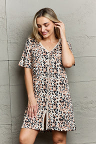 MOON NITE Quilted Quivers Button Down Sleepwear Dress Trendsi