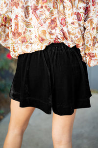 Smocked High Waist Shorts Trendsi