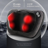 Back Massager Neck Massager with Heat, Massage Pillow