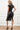 Elegant Sequined Feather Little Black Dress Jade