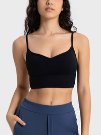 Spaghetti Strap Sport Bra Trendsi