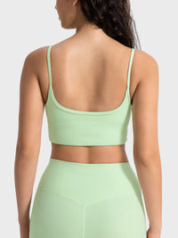 Spaghetti Strap Sport Bra Trendsi