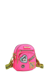 Nicole Lee USA Color Patch Crossbody Bag