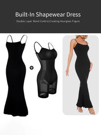 Basic Bae Built-In Shapewear Sleeveless Maxi Dress Trendsi