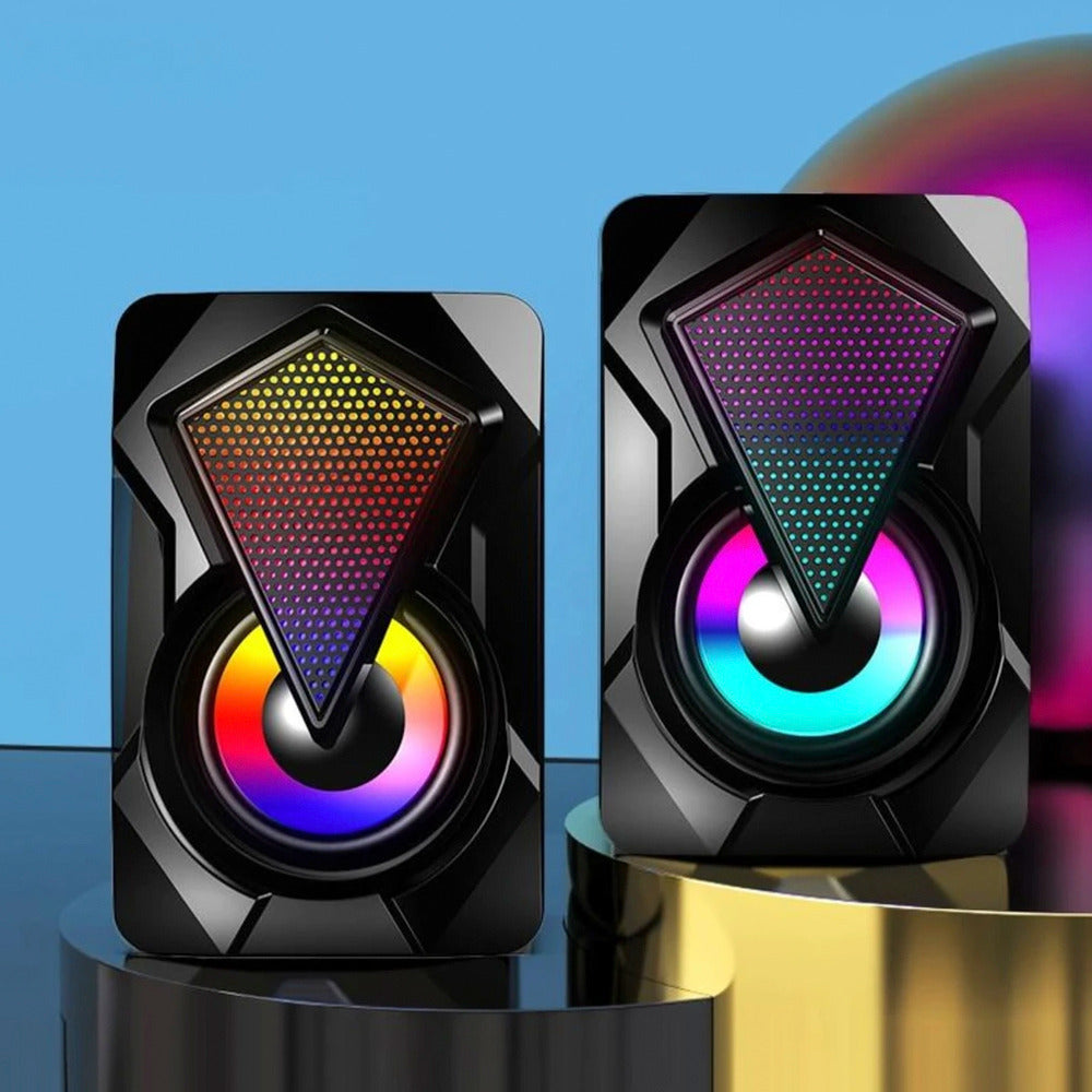 Dragon RGB Computer Gaming Speakers Yellow Pandora