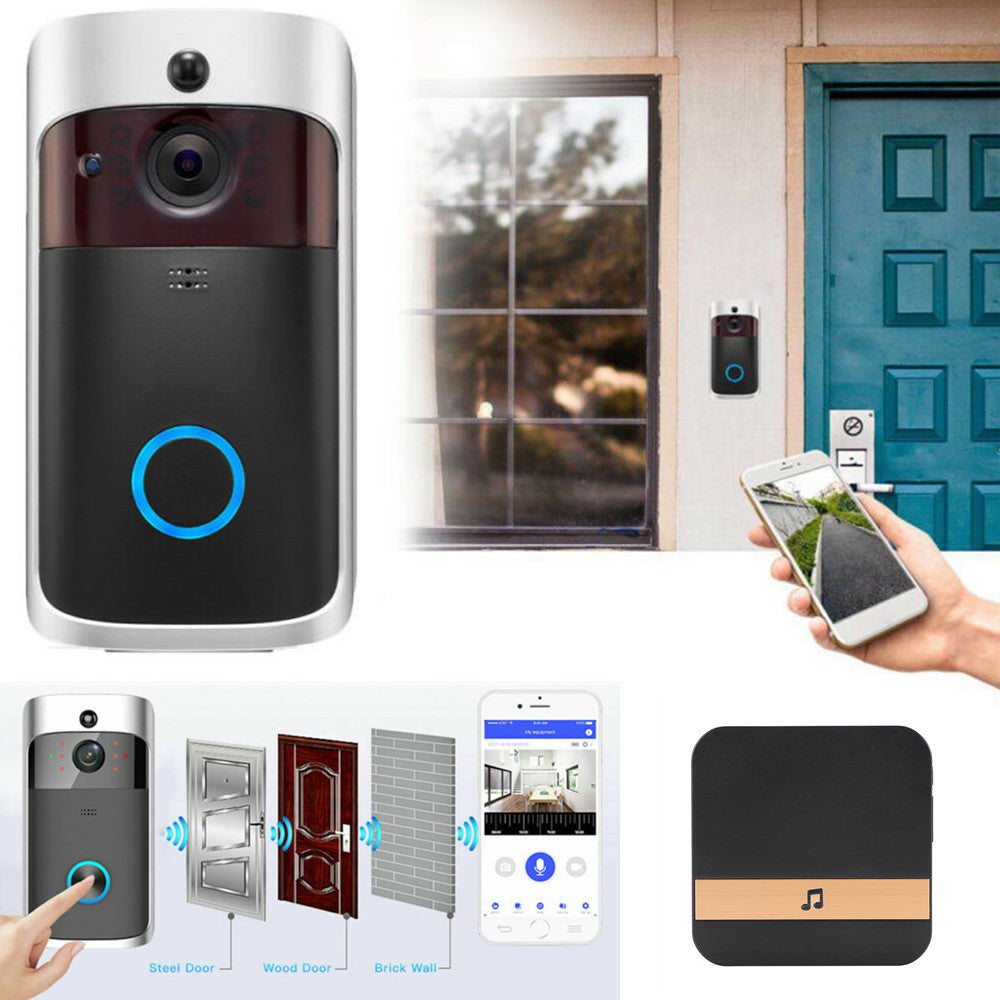 Remote Monitoring Doorbell WIFI Smart Visible Teal Simba