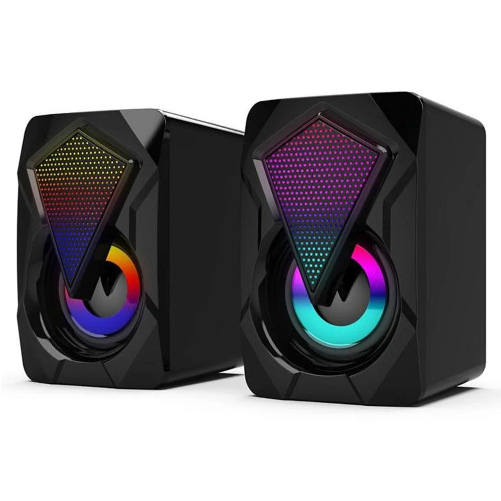 Dragon RGB Computer Gaming Speakers Yellow Pandora