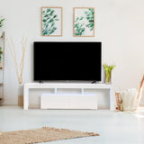 Morden TV Stand with LED Light Teal Simba