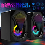 Dragon RGB Computer Gaming Speakers Yellow Pandora