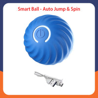 Pet Toy Ball Electric Interactive Game Gravity Sensor Smart Jumping Rolling Ball Automatic Moving Puppy Cat Entertainment Toys