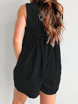 Tied Romper with Pockets Trendsi