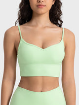 Spaghetti Strap Sport Bra Trendsi