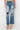 Risen Full Size High Rise Distressed Ankle Flare Jeans Trendsi