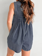 Tied Romper with Pockets Trendsi