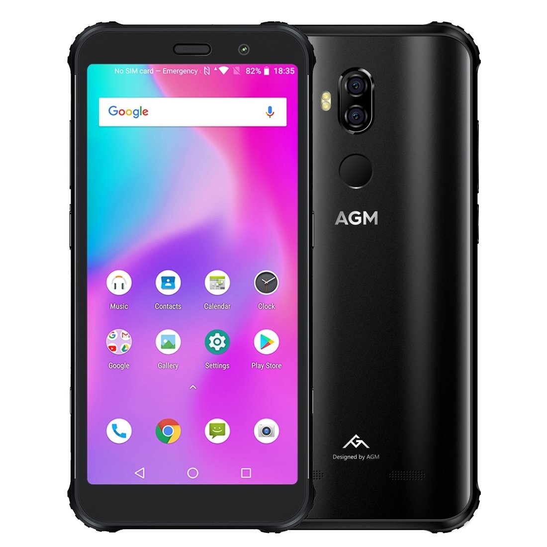 AGM X3 Rugged Phone 8GB+64GB IP68 Waterproof Dustproof Shockproof Face Jade