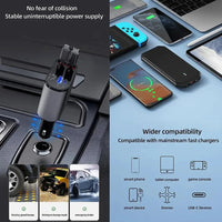 Car Charger 100W Super Fast Charging Car Cigarette Lighter USB-C Adapter InSpaceX Fashion