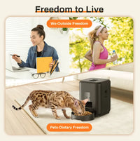 Intelligent Remote-Controlled Automatic Pet Feeder with Timed and Quantitative Feeding InSpaceX Fashion